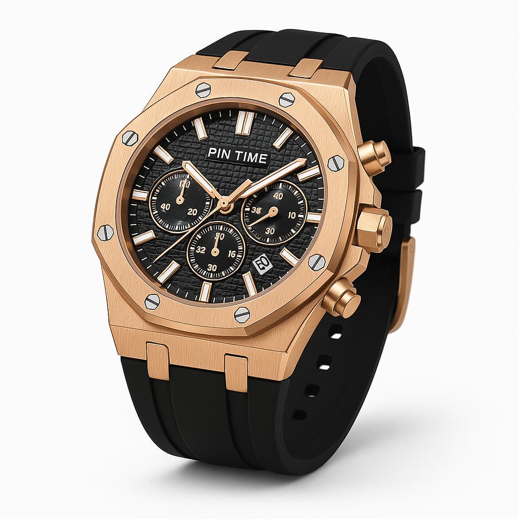 Men's Quartz Water Resistant Watch